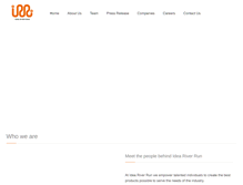 Tablet Screenshot of ideariverrun.com